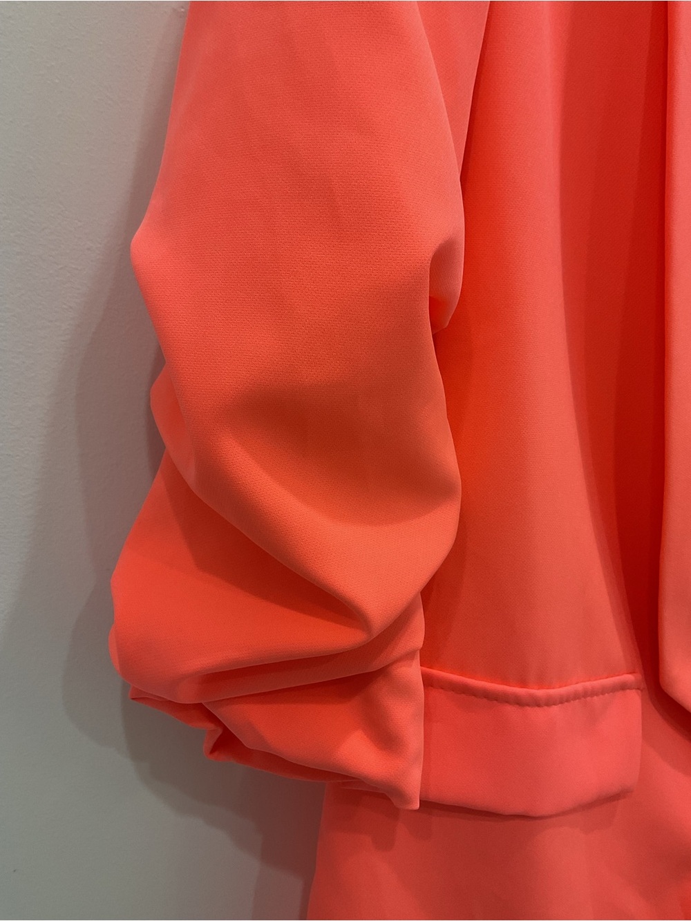 🔴Highland Park Neon Coral Open-Front Blazer🔴 - Picture 5 of 7